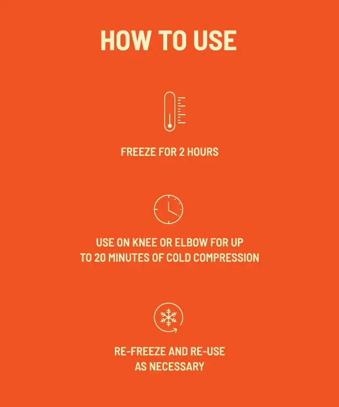 KT Health Ice Therapy Pack - How to Use Instructions