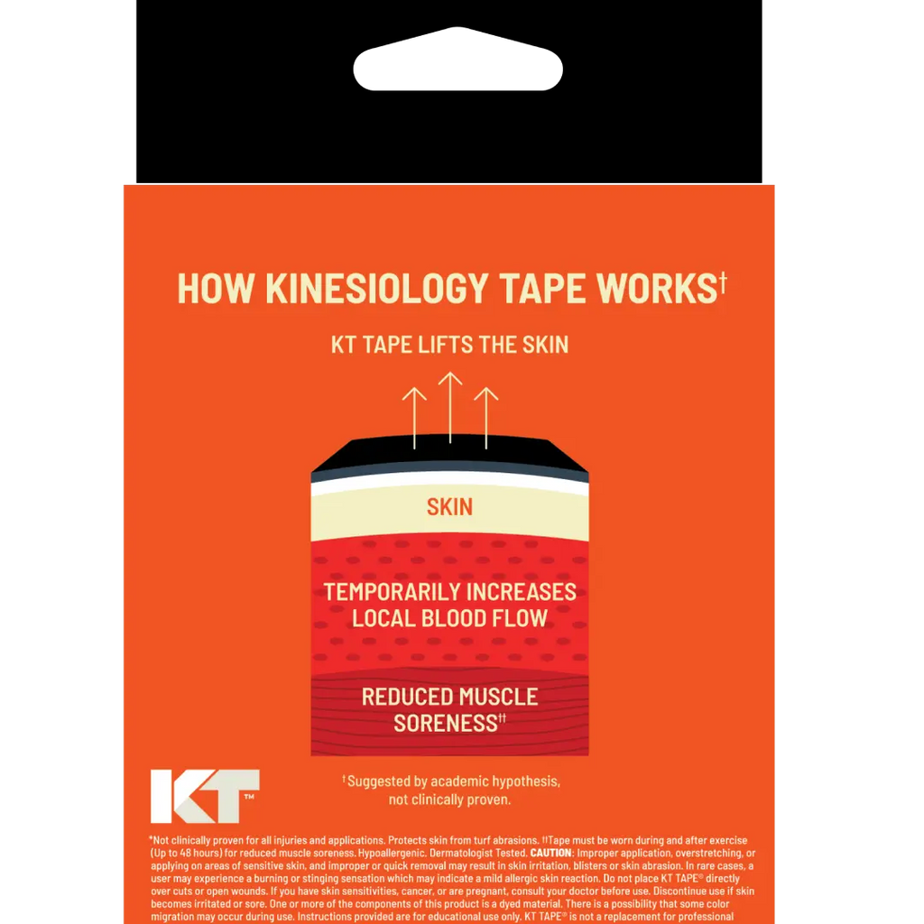 KT Tape Turf Tape kinesiology tape in – durable athletic tape for turf sports protection