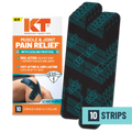 KT Tape Muscle & Joint Pain Relief Strips with packaging