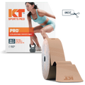 KT Tape Pro synthetic water-resistant kinesiology tape in Stealth Beige – 125 ft uncut roll for custom muscle and joint support#color_stealth-beige