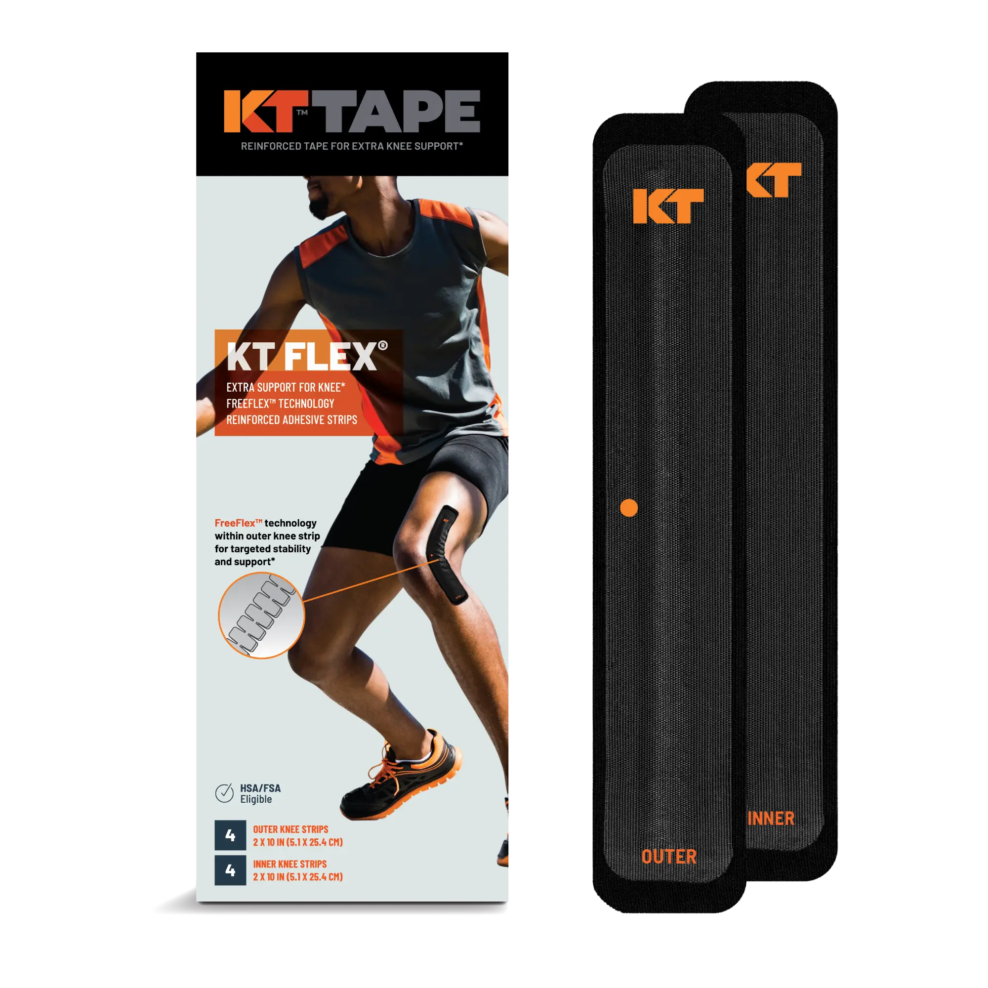 KT Tape KT Flex flexible support tape designed for joint stabilization and athletic performance