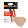 KT Health blister prevention strips packaging with beige strips displayed.