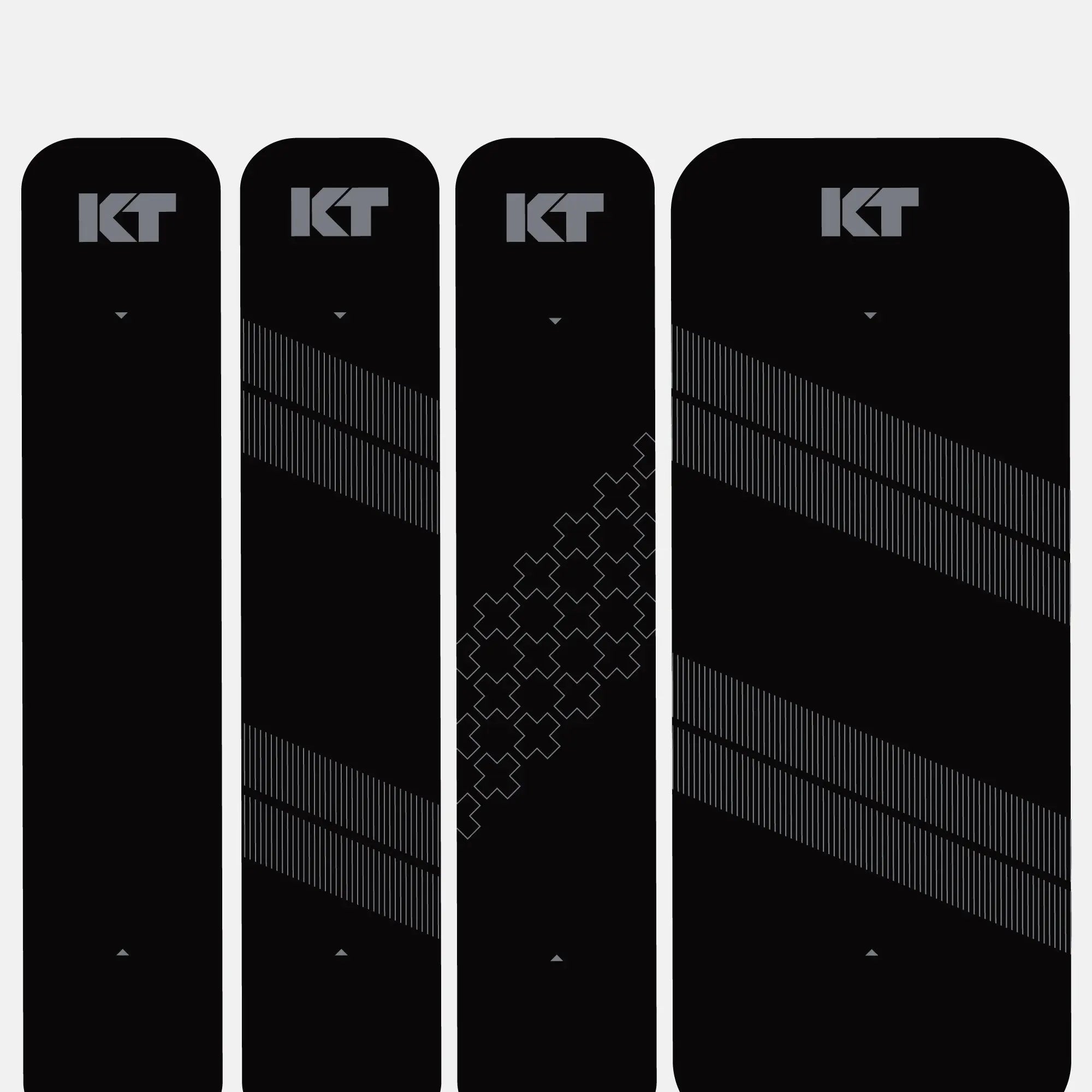 KT Tape Starter Pack kinesiology tape kit in – starter set with precut strips for muscle and joint support