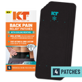 KT Tape Back Pain Relief Patches with packaging