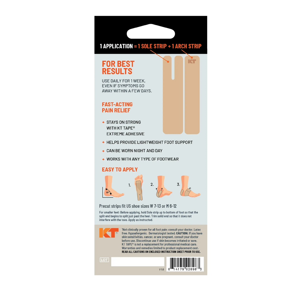 KT Health Plantar Fasciitis Tape