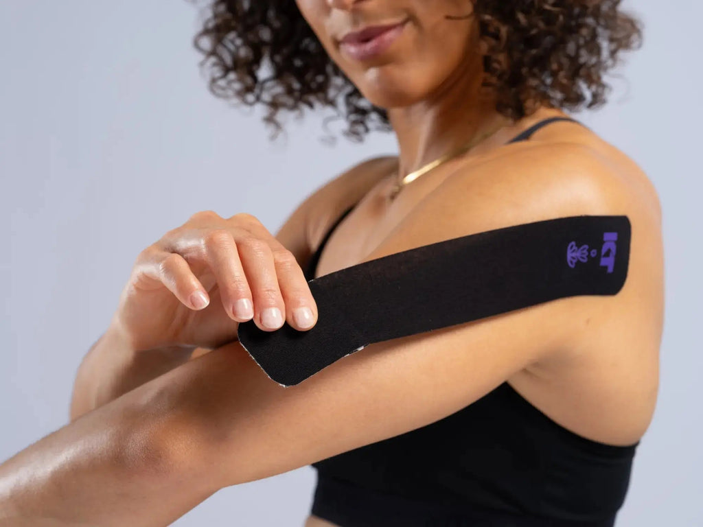 KT Tape Soothe kinesiology tape in – 20 precut strips for muscle relaxation and pain relief