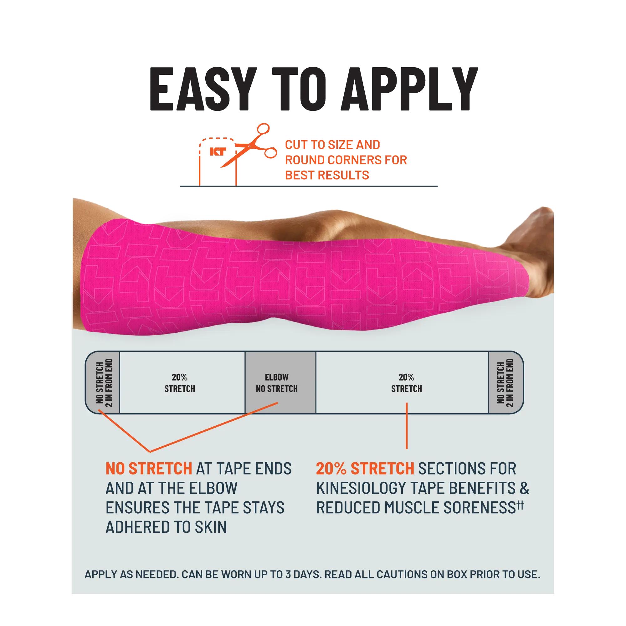 KT Tape Turf Tape kinesiology tape in – durable athletic tape for turf sports protection