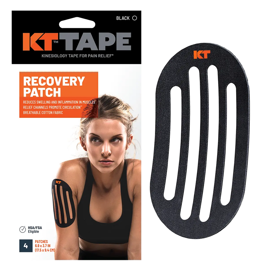 KT Tape Recovery Patch therapeutic patch designed to support muscle recovery and targeted pain relief